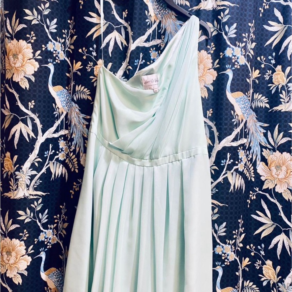 Dove & Dahlia by Weddington Way Size 18 Chiffon Bridesmaid dress,in a mint green - Picture 7 of 12